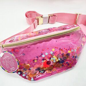 PACKED PARTY Pack It Up Confetti Belt Bag - New UPC 810022871010